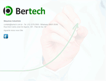 Tablet Screenshot of bertech.com.br